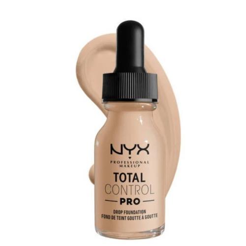 NYX Professional Makeup, Total Control Pro Drop Foundation (Podkład do twarzy (nowa wersja))
