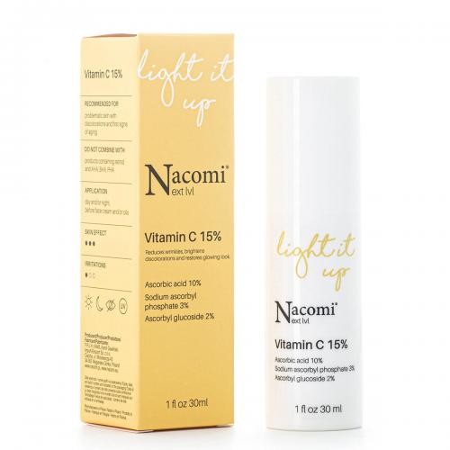 Nacomi, Next Lvl, Vitamin C 15% Serum (Serum z witaminą C)