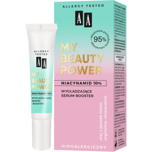 AA, My Beauty Power, Wygładzające serum-booster `Niacynamid 10% `