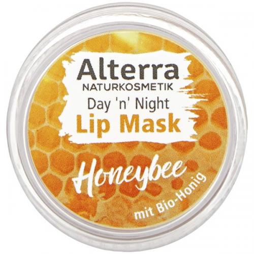 Alterra, Day'n'Night Lip Mask Honeybee mit Bio-honig (Maska do ust)