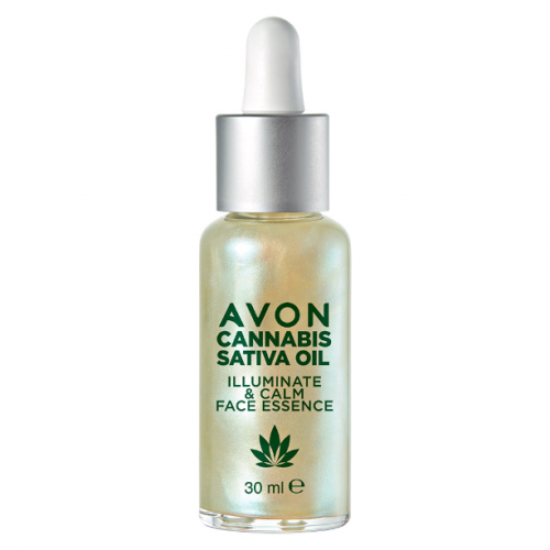 Avon, Cannabis Sativa Seed Oil Illuminate & Calm Face Essence (Esencja do twarzy z olejem konopnym)