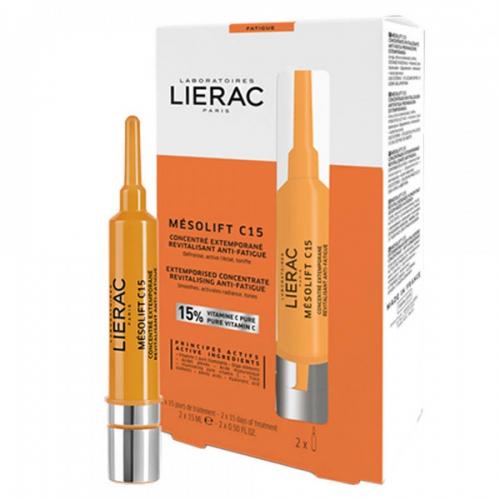 Lierac, Mesolift C15 Extemporised Concentrate Revitalising & Anti-fatigue (Rewitalizujący koncentrat przeciw oznakom zmęczenia)