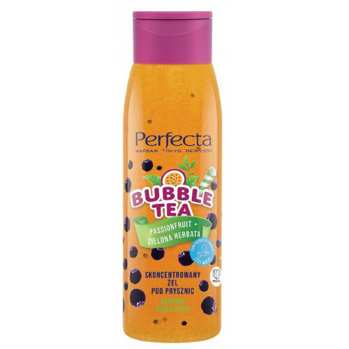 Perfecta, Bubble Tea, Skoncentrowany żel pod prysznic `Słodkie nawilżenie`