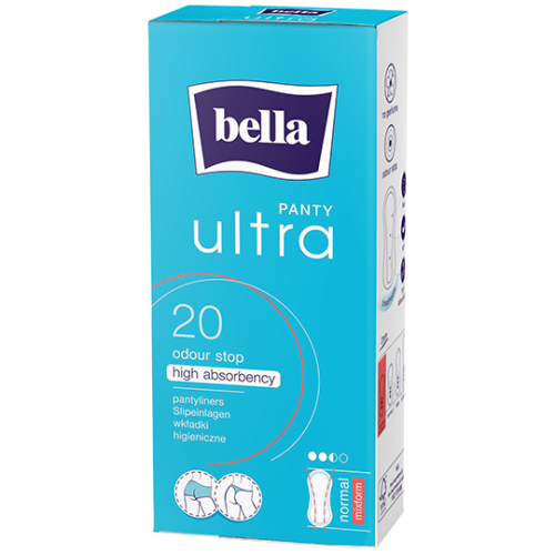 Bella, Panty Ultra Normal Mixform, Ultracienkie wkładki higieniczne