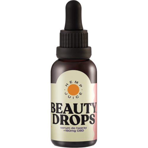 Hemp Juice, Beauty Drops, Serum do twarzy + 150 mg CBD