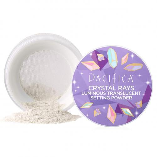 Pacifica, Crystal Rays, Luminous Translucent Setting Powder (Rozświetlająco - utrwalający puder sypki)