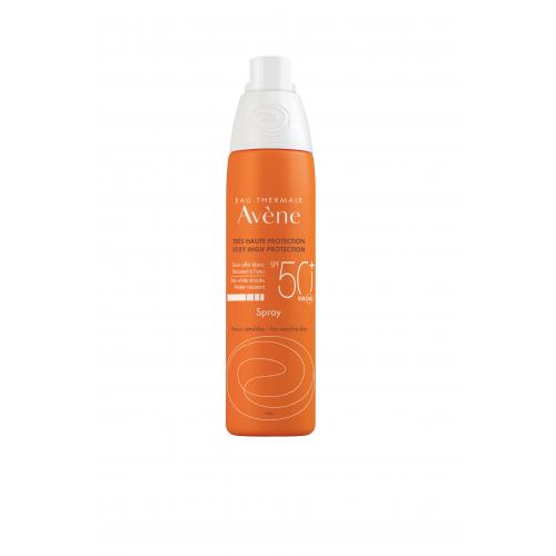 Eau Thermale Avene, Sun, Very High Protection Spray 50+ SPF UVA (Spray ochronny)