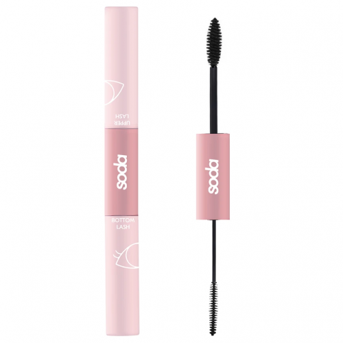 Soda Makeup, #lashlover Baby Doll Mascara (Dwustronny tusz do rzęs)