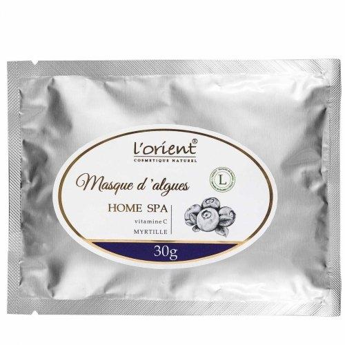 l`Orient, Masque d'Algues Home Spa Vitamine C Myrtille (Maska algowa kojąca z borówką i wit. C)