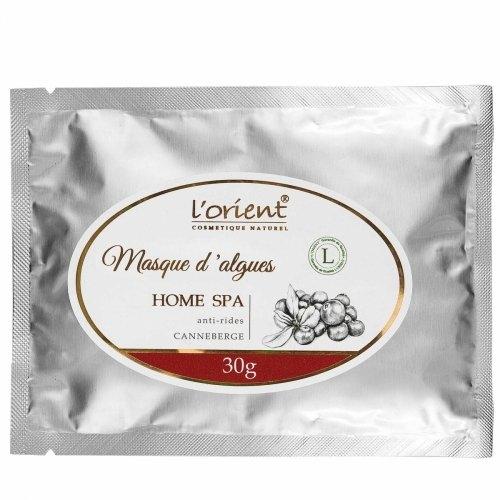 l`Orient, Masque d'Algues Home Spa Anti- Rides Canneberge (Maska algowa ujędrniająca z żurawiną)