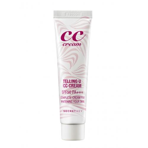 Secret Key, CC Cream Telling U SPF 50 (Krem CC do twarzy SPF 50)