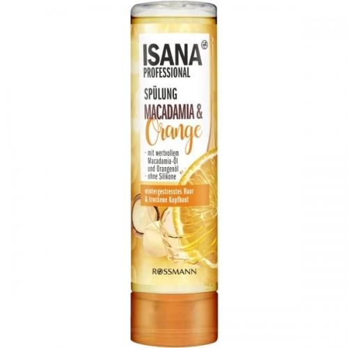 Isana, Professional, Spülung Macadamia & Orange (Odżywka do włosów `Makadamia i pomarańcza`)