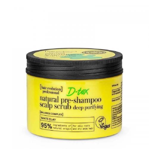 Natura Siberica, Hair Evolution, Natural Pre-shampoo Scalp Scrub (Naturalny wegański peeling do skóry głowy)