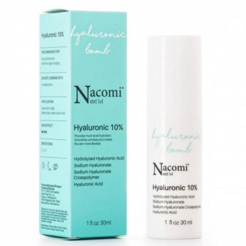 Nacomi, Next Lvl, Hyaluronic Bomb Hyaluronic 10% (Serum z kwasem hialuronowym 10%)