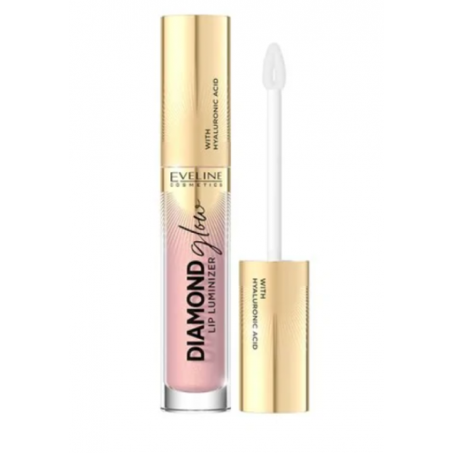Eveline Cosmetics, Diamond Glow Lip Luminizer (Błyszczyk do ust z kwasem hialuronowym)