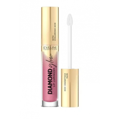 Eveline Cosmetics, Diamond Glow Lip Luminizer (Błyszczyk do ust z kwasem hialuronowym)