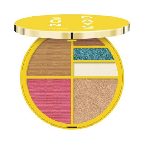 PUPA, Sun Days, Face and Eye Palette (Paleta do makijażu)