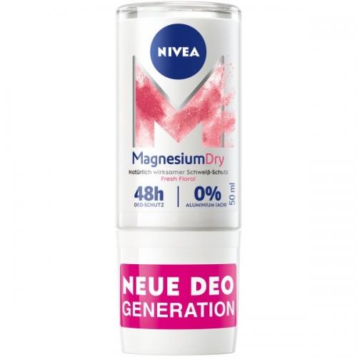 Nivea, MagnesiumDry Fresh Floral, Dezodorant w kulce (Dezodorant w kulce z aktywnym magnezem bez aluminium)