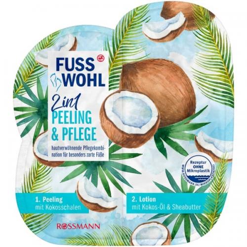 Fusswohl, 2in1 Peeling & Pflege (2 w 1 peeling i pielęgnacja)