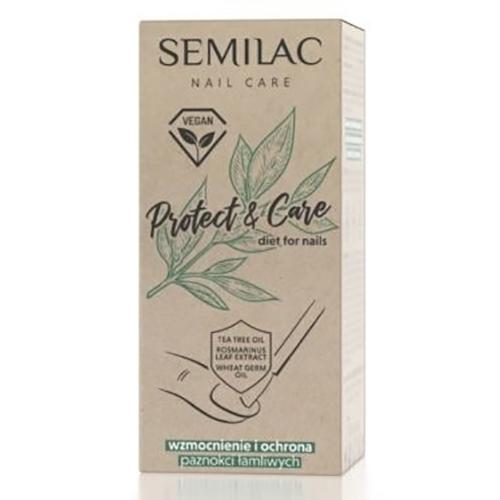 Semilac, Protect & Care, Wegańska odżywka do paznokci