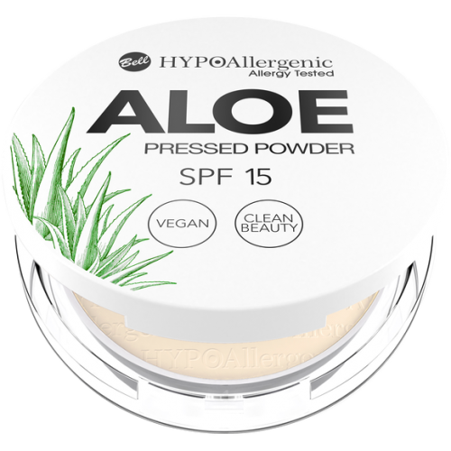 Bell, HYPOAllergenic, Aloe Pressed Powder SPF 15 (Puder do twarzy)