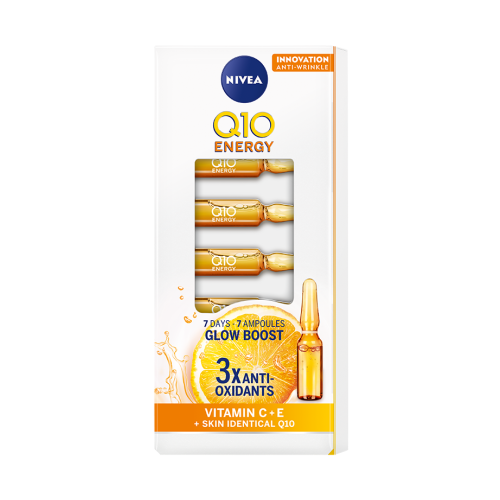 Nivea, Q10 Energy, 7-dniowa kuracja w ampułkach