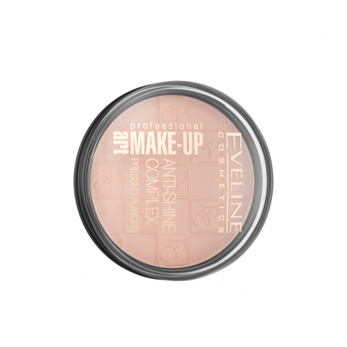 Eveline, Art Professional Make - up, Anti - Shine Complex Pressed Powder (Matujący puder mineralny z jedwabiem)