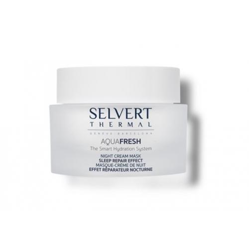 Selvert Thermal, Aquafresh Night Cream Mask (Naprawcza maska - krem na noc)