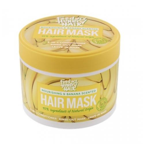 Action, Feedy'o Hungry Hair, Nourishing & Banana Scented Mask (Bananowa maska do włosów)