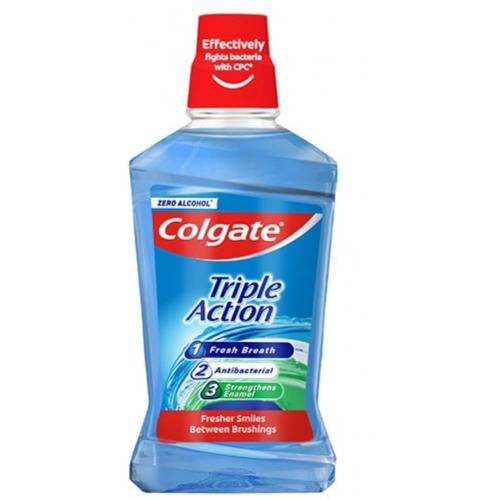 Colgate, Triple Action Mouthwash (Płyn do płukania jamy ustnej)