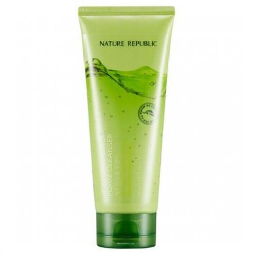Nature Republic, Jeju Sparkling Mud, Foam Cleanser (Pianka do mycia twarzy)