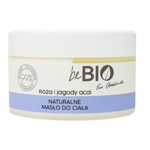 beBIO, Naturalne masło do ciała `Róża i jagody acai`