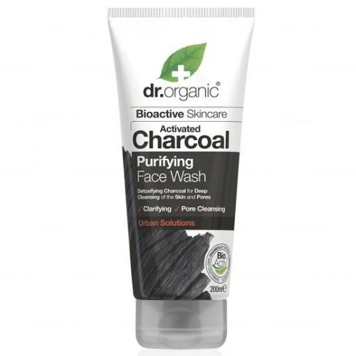 Dr.Organic, Activated Charcoal Purifying Face Wash (Żel do mycia twarzy z organicznym aktywnym węglem)