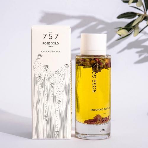 757, Rose Gold Body Oil (Oliwka do ciała z różą)
