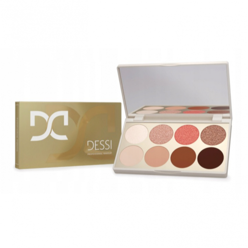 Dessi, Bright Browns Eyeshadow Palette (Paletka cieni do powiek)