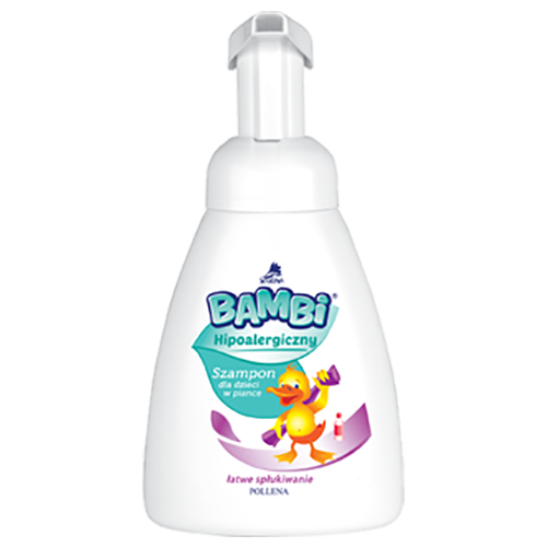 Bambi Hipoalergiczny, Szampon dla dzieci w piance