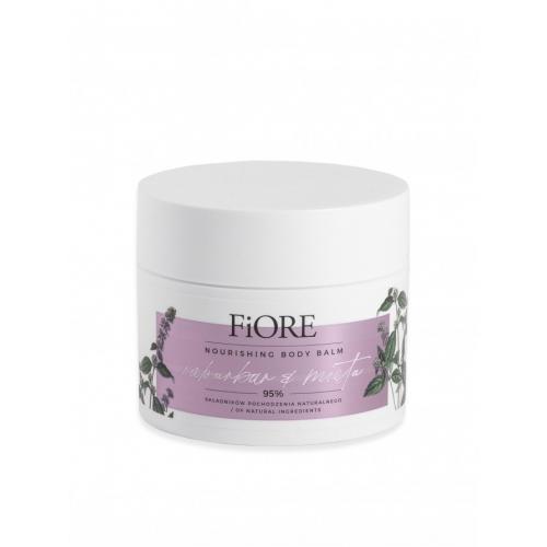Fiore, Nourishing Body Balm (Odżywczy balsam do ciała `Rabarbar i mięta`)