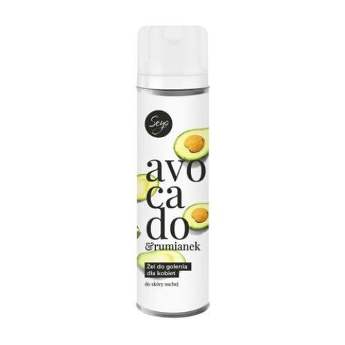 Seyo, Żel do golenia dla kobiet `Avocado i rumianek`