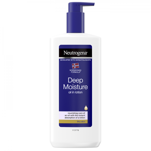 Neutrogena, Formuła Norweska, Deep Moisture Creamy Oil (Głęboko nawilżająca emulsja z olejkiem do ciała)