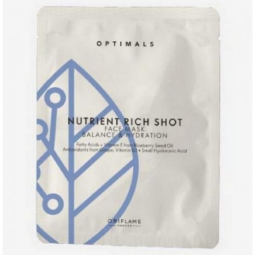 Oriflame, Optimals, Nutrient Rich Shot Face Mask (Odżywcza maseczka w płachcie)