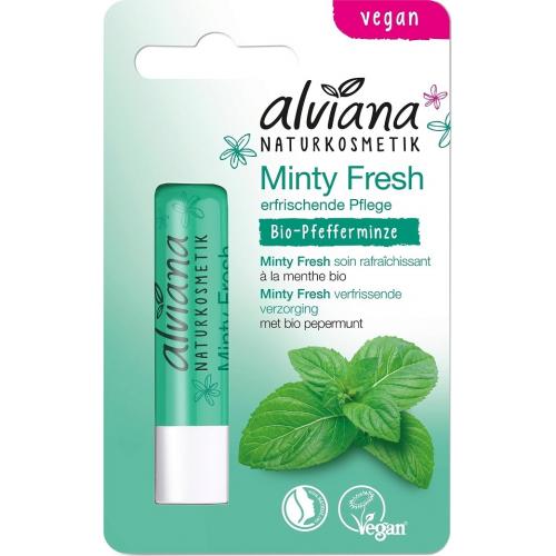 Alviana Naturkosmetik, Lip Balm Minty Fresh (Balsam do ust)
