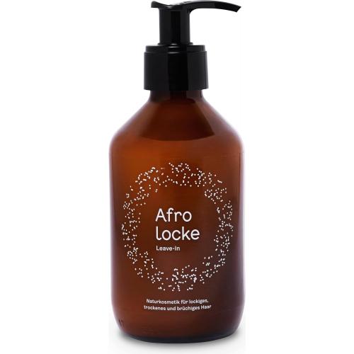 Afrolocke, Leave-in-Conditioner fur lockiges, trockenes und bruchiges Haar (Odżywka bez spłukiwania do włosów falowanych lub mocno kręconych)