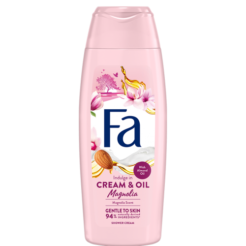 Fa, Cream & Oil, Silk & Magnolia Shower Cream (Kremowy żel pod prysznic)