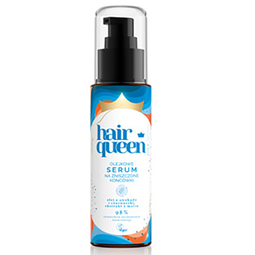 Hair Queen, Olejkowe serum na zniszczone końcówki