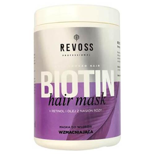 Revoss Professional, Biotin Hair Mask ( Wzmacniająca maska do włosów)