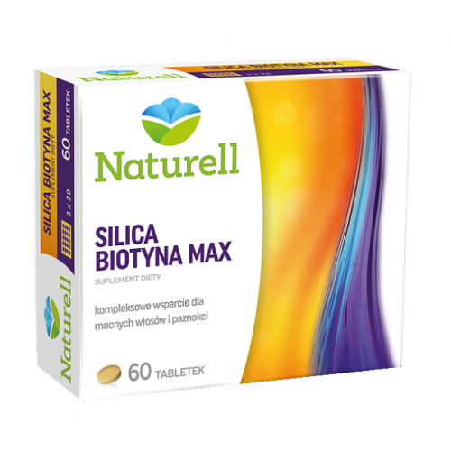 Naturell, Silica Biotyna Max, Suplement diety