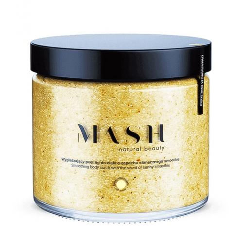 Mash Natural Beauty, Wygładzający peeling do ciała o zapachu słonecznego smoothie