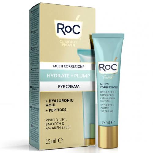 RoC, Multi Correxion Hydrate and Plump Eye Cream (Nawilżający i wygładzający krem ​​pod oczy)