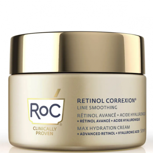 RoC, Retinol Correxion Line Smoothing Max Hydration Cream (Wygładzający krem z retinolem)