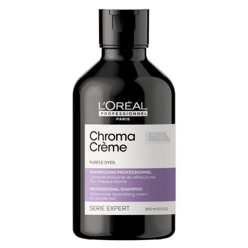 L´Oreal Professionnel, Szampon Chroma Crème Purple (Profesjonalny szampon z fioletowym pigmentem do neutralizacji żółtych refleksów na jasnych blondach)